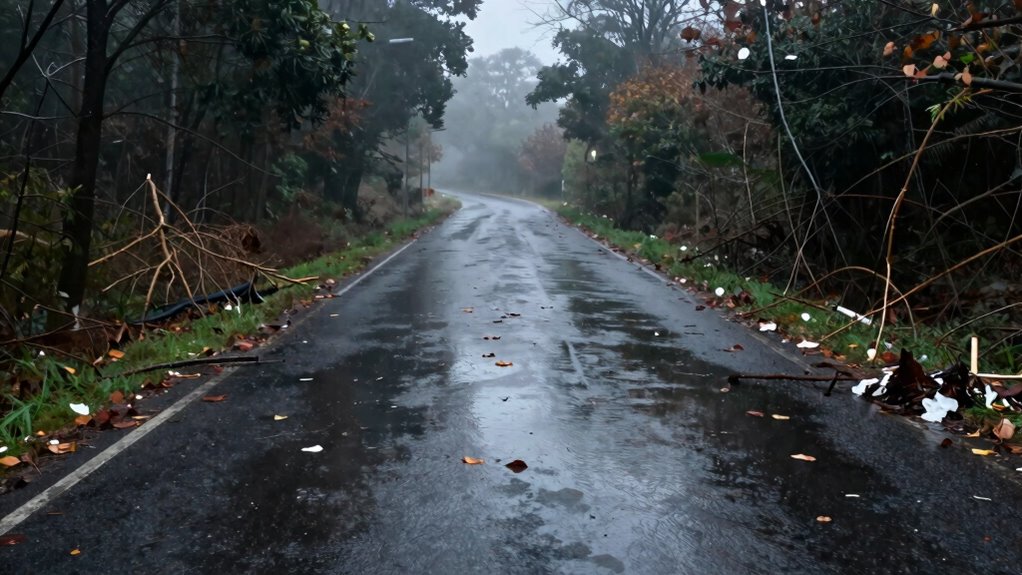 post storm road hazards awareness