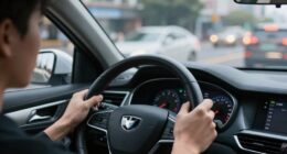 pre turn driver cues