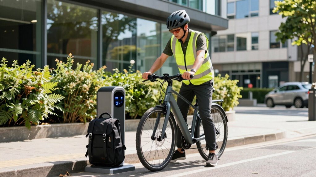 prepare for e bike commute