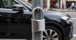 proper parking prevents lock failure