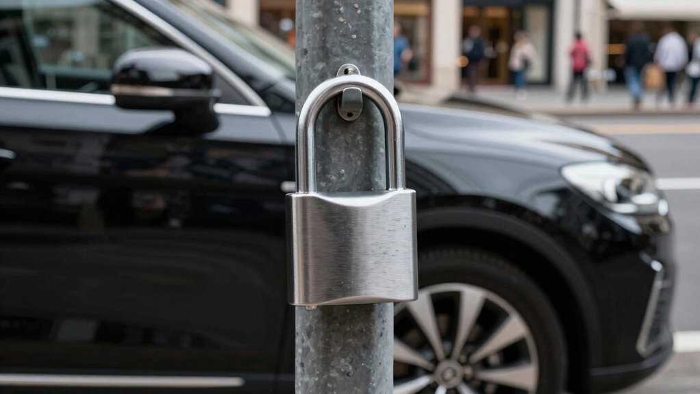 proper parking prevents lock failure