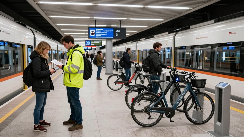 questions for train and e bike transit