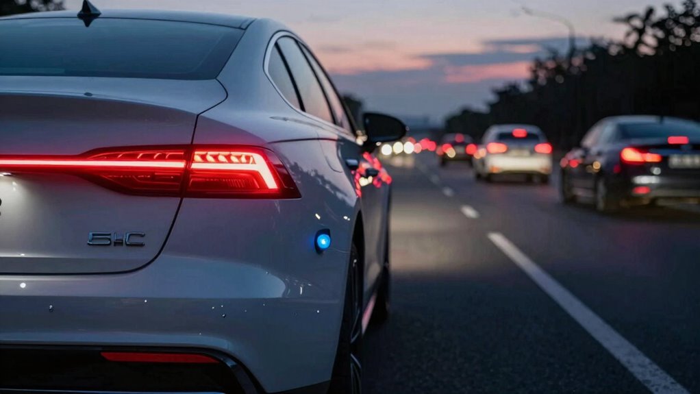 radar tail lights aid safety