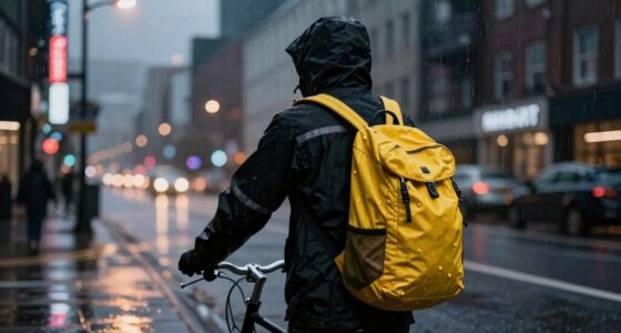 rainproof gear for visibility