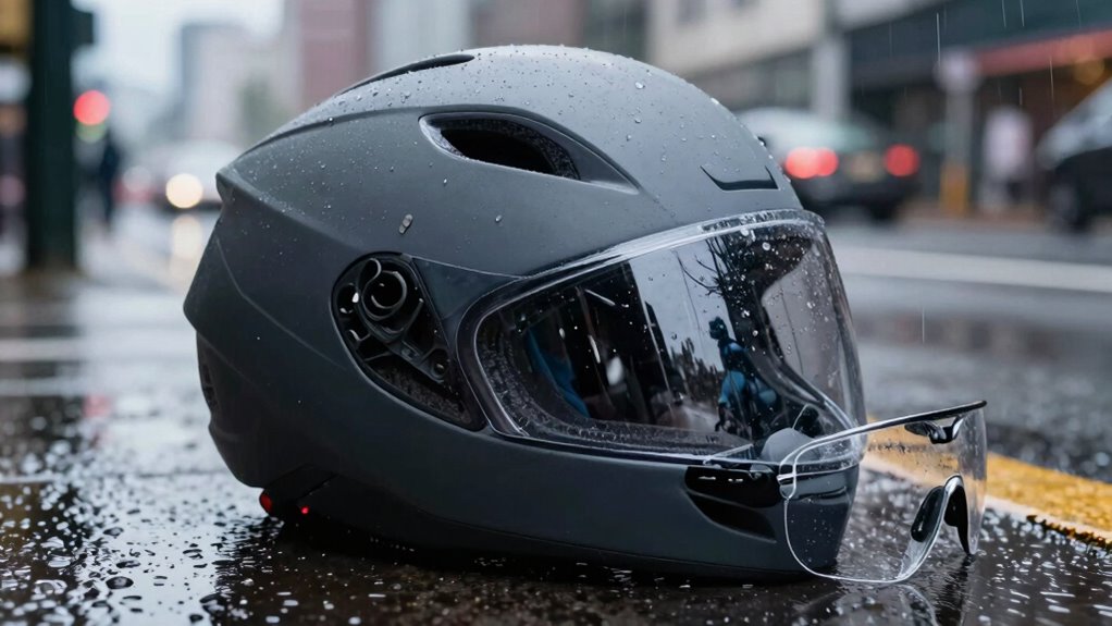 rainproof lightweight ventilated helmet