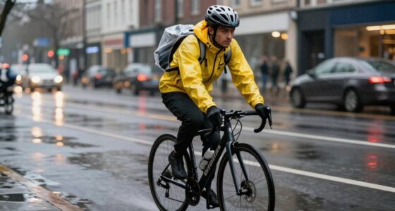 rainy day cycling tips