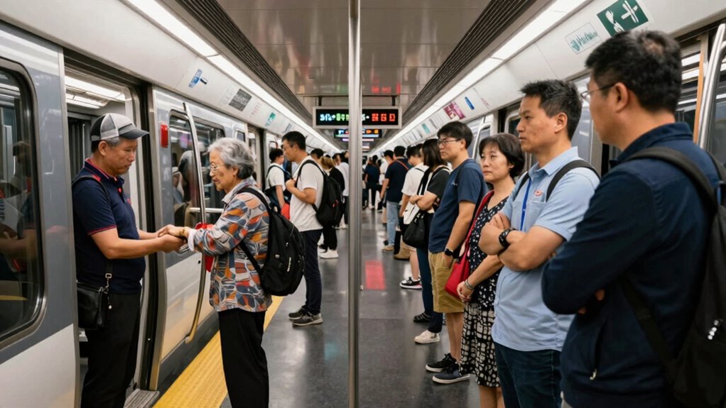 respectful transit behavior