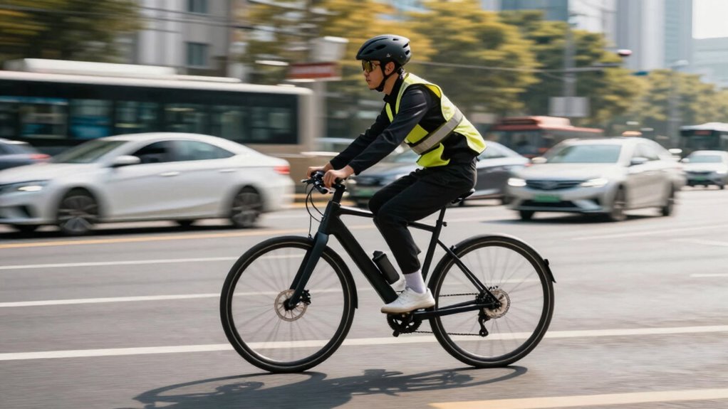 safe lane merging technique