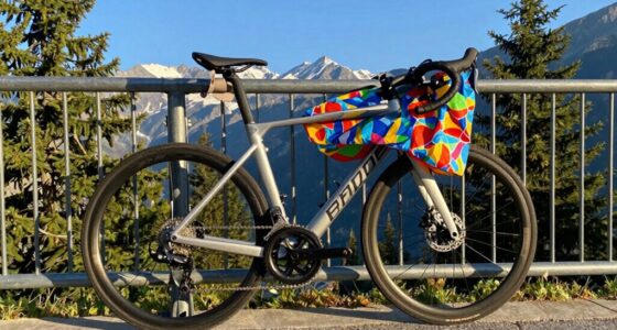 secure bikes during stops