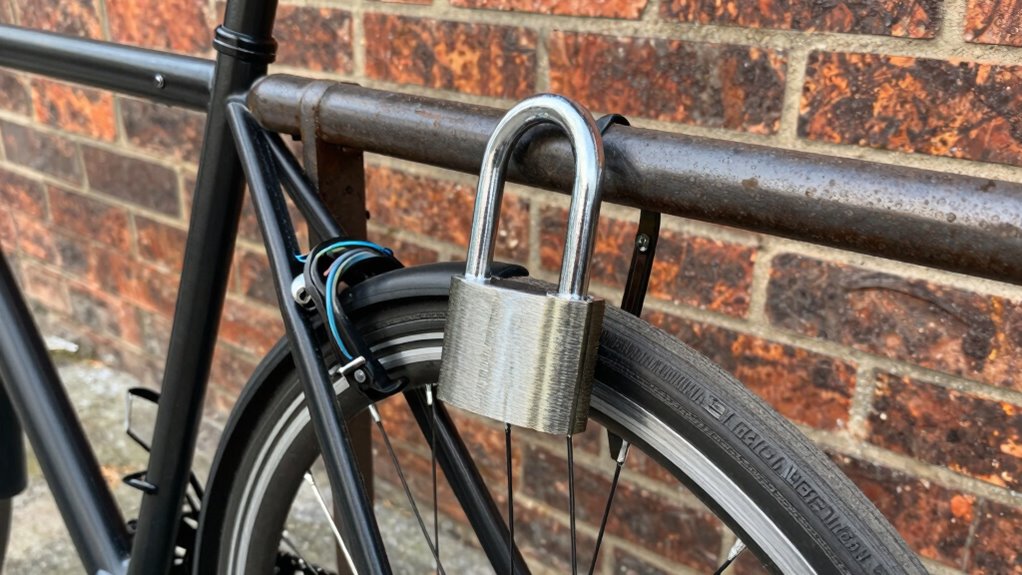 secure both frame and wheels