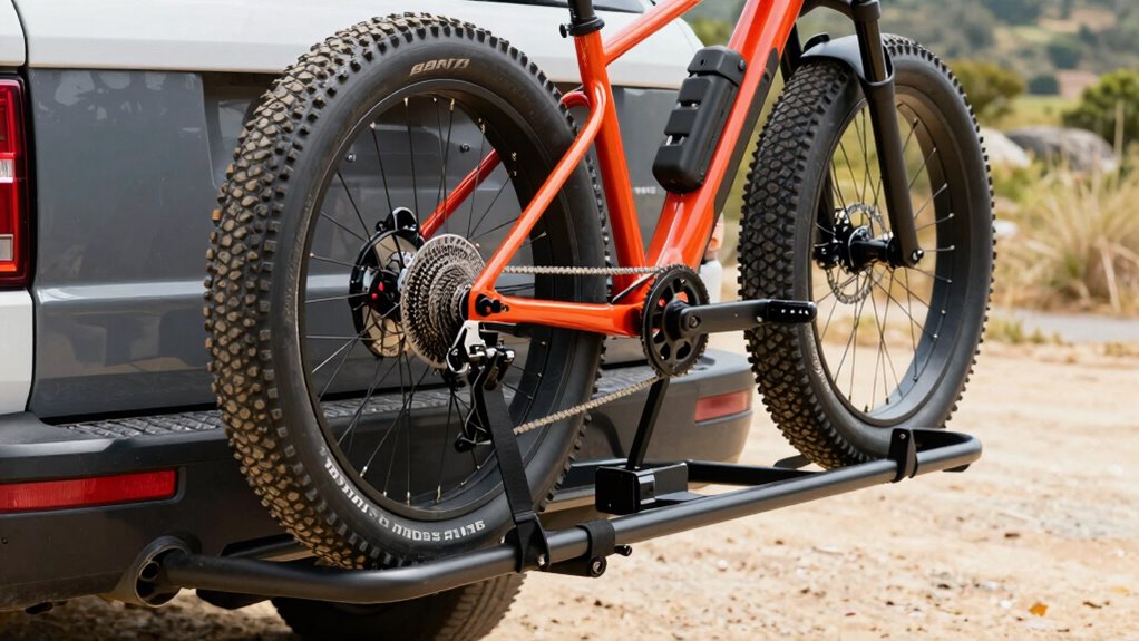 secure compatible fat bike transport