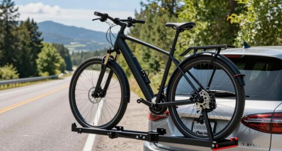 securely transporting e bike