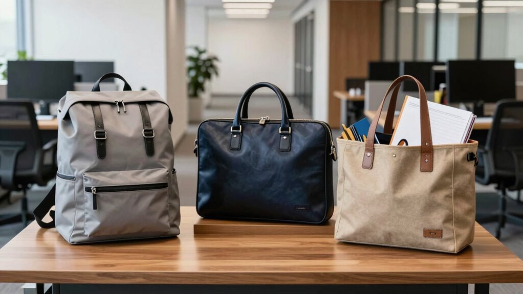 selecting bags for work