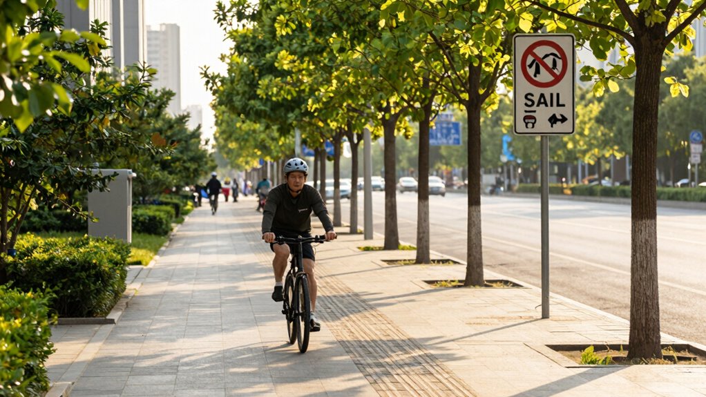 sidewalk rules impact routes