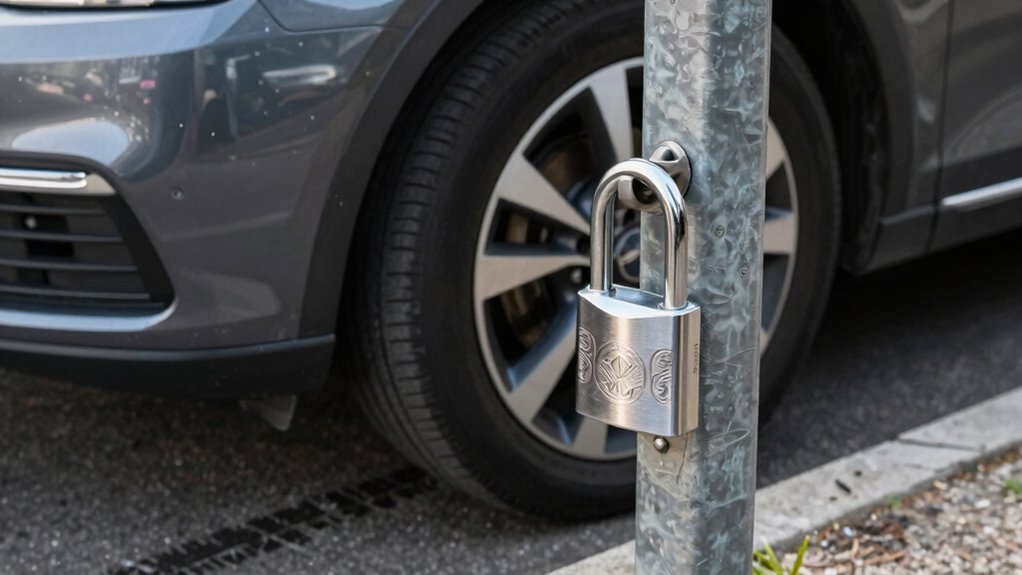 smart parking enhances vehicle security