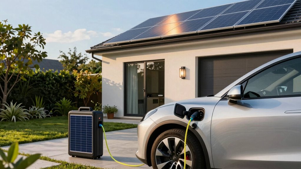 solar backup for commuting