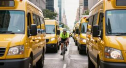 stay alert around vehicles