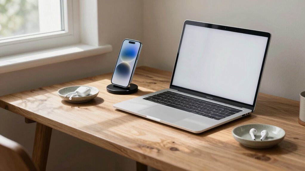 streamlined commuter tech setup