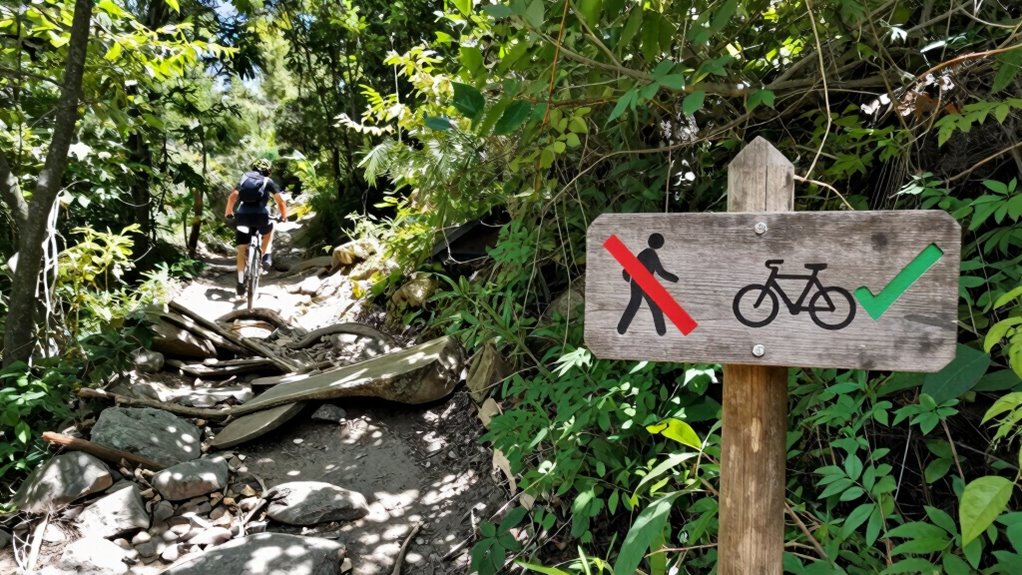 trail versus street regulations