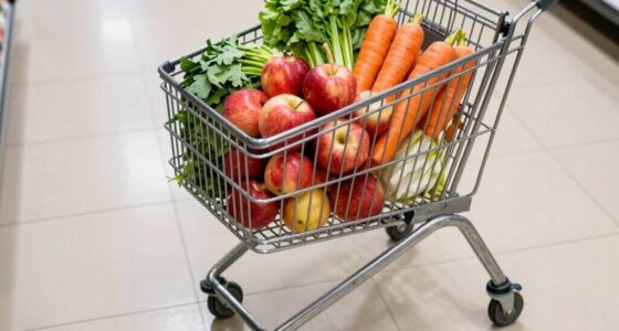 unstable grocery cart wheels