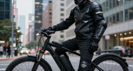 urban e bike rider protection