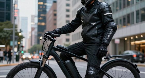 urban e bike rider protection