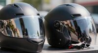 visor vs standard helmets