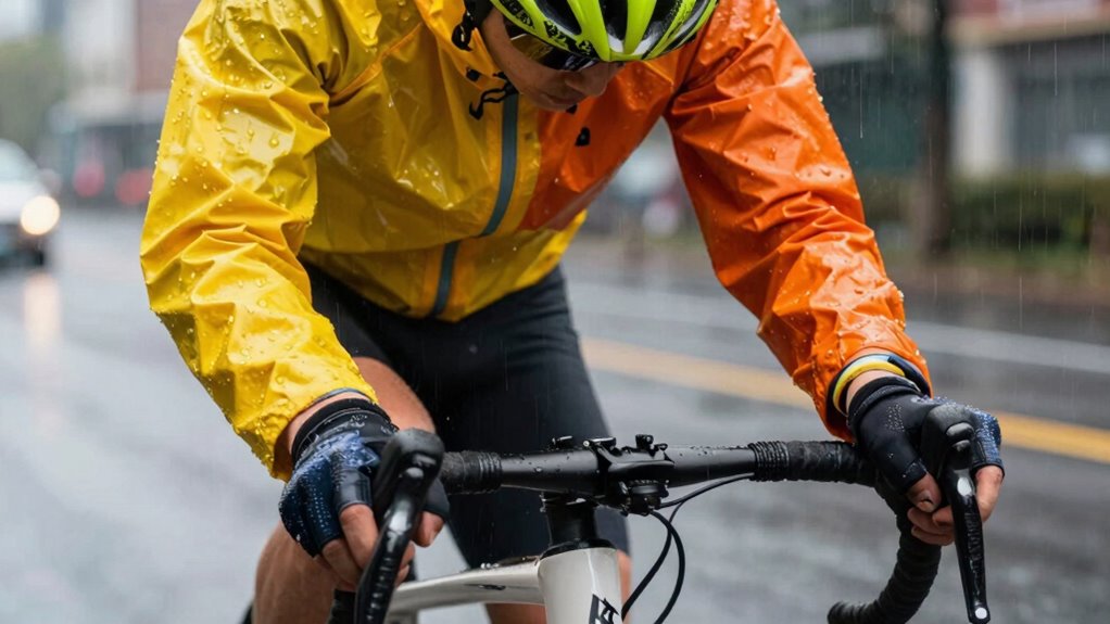 waterproof and visible gear