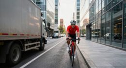 when to leave bike lane