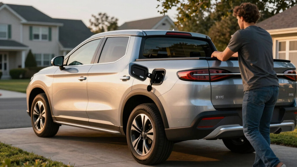 BYD's PHEV Pickup Just Landed In The U.K. But Americans Still Can't Have It