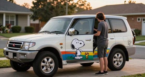 This Mitsubishi Pajero Mini Is A Factory JDM Snoopy Edition