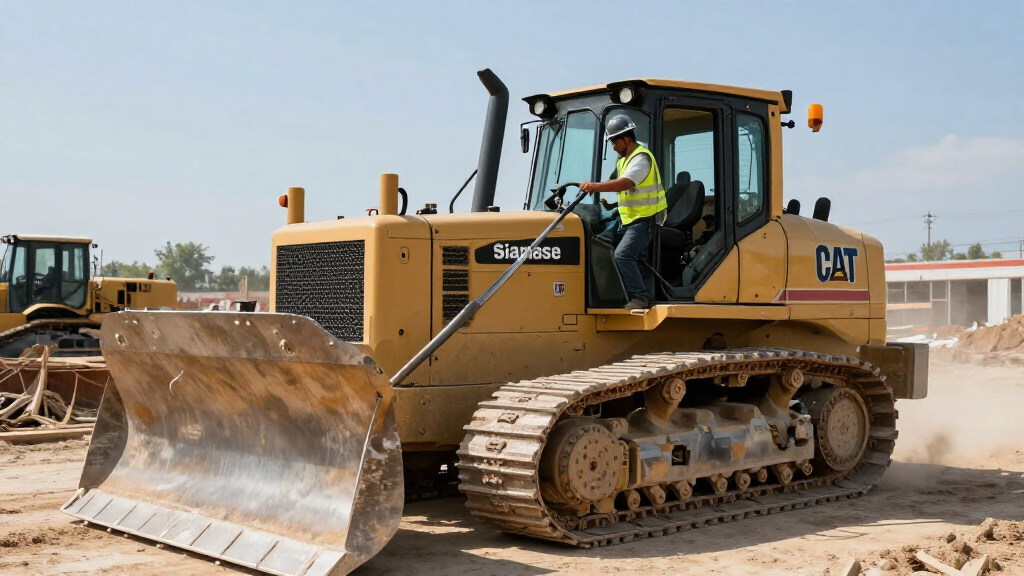 Double-Wide CAT Dozer With ‘Siamese’ Diesel Engines Is The Work Of Dedicated Collectors