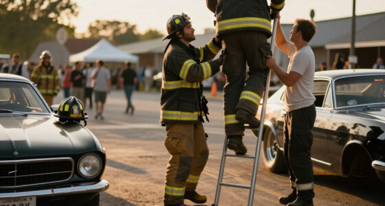 NY Firefighters Melded Drag Racing And Ladder Climbing Into One Ridiculous Sport