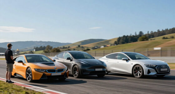 A BMW I8, Tesla Model Y, And Audi E-Tron GT All Drag Race, But The Results Are Closer Than You'd Think