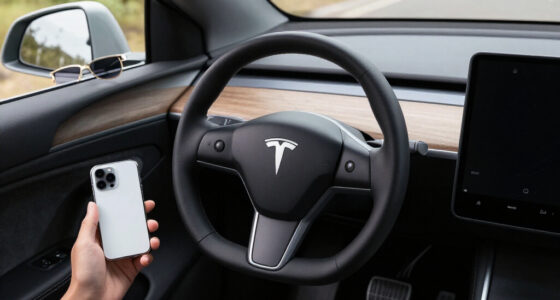 Tesla Cybercab's Backup Steering Wheel Is A Giant On-Screen Joystick