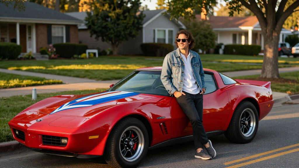 This Groovy And Patriotic ‘Austin Powers’ Corvette Is Up For Grabs