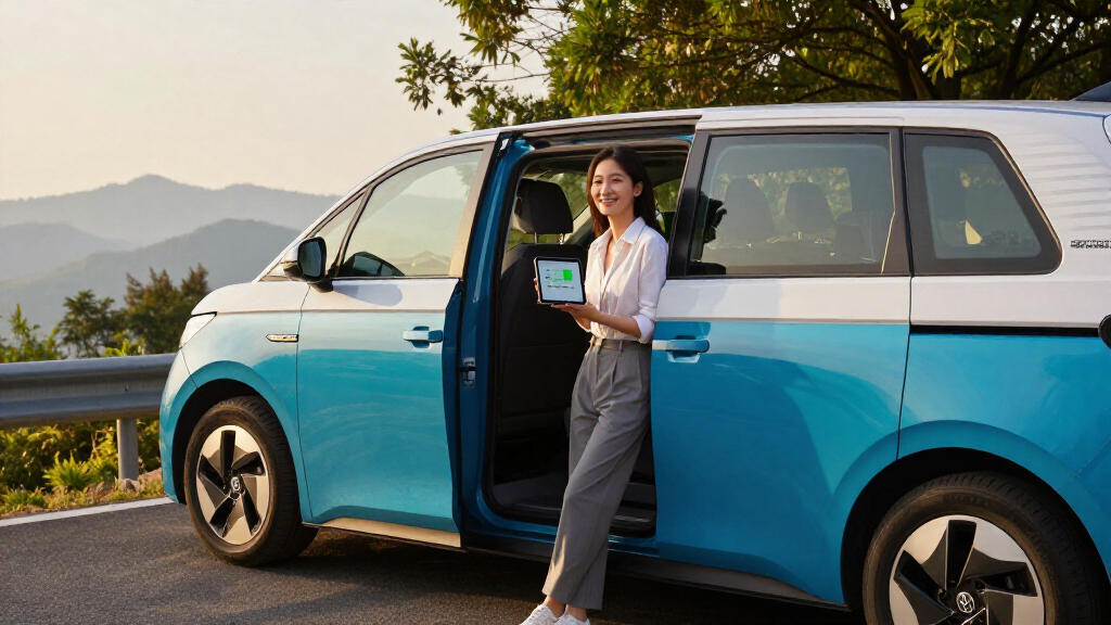 This VW ID. Buzz Finished A 62,000-Mile World Trip With Nearly 96% Battery Health