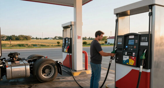 Watch A Trucker Pump $1,000 In Diesel Fuel Without Filling The Tank