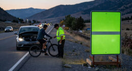 Colorado’s Plan To Protect Emergency Workers On The Shoulder? Giant, Neon Green Ford Trucks