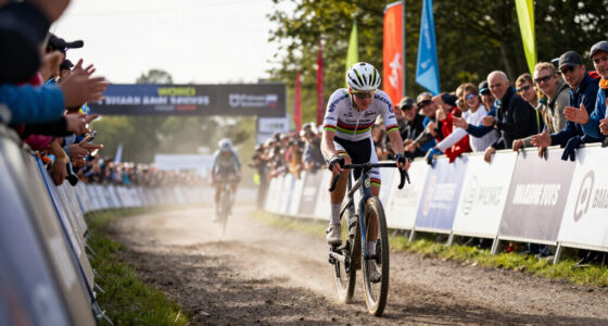 'It's Great To Take The Rainbow Jersey' – Marianne Vos Wins Gravel World Championships As Rosa Klöser Crashes