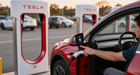 Tesla Adds Emergency Feature So You Can Drive Away From Supercharger Without Unplugging