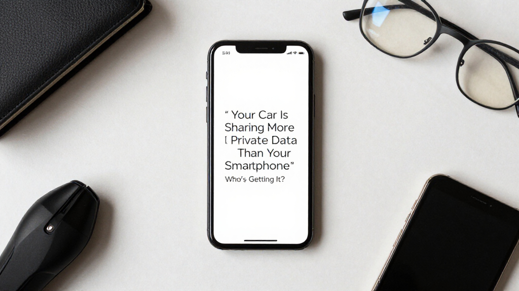 Your Car Is Sharing More Private Data Than Your Smartphone. Who’s Getting It?